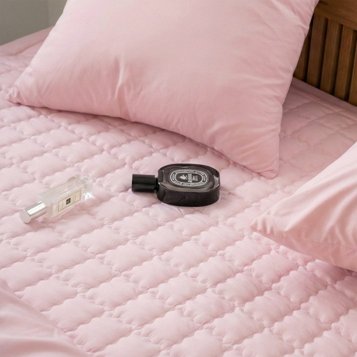 지베딩 컬러풀 침대패드 겸 카페트