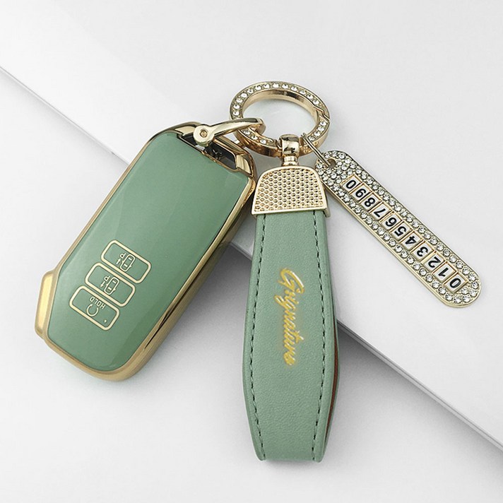 지시그니처 셀토스 2019 골드라인 키케이스 키홀더 키커버 악세사리