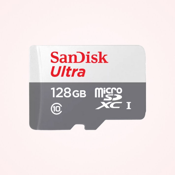 샌디스크코리아 공식인증정품  마이크로 SD카드 SDXC ULTRA 울트라 QUNR 128GB