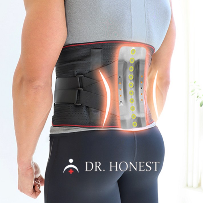 DR. HONEST 정직한닥터 허리보호대 허리복대 벨트 남녀공용, 1개 DR. HONEST 정직한닥터 허리보호대 허리복대 벨트 남녀공용, 1개