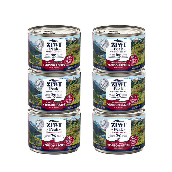 지위픽 독 캔 식품 사슴고기 170g x 6개