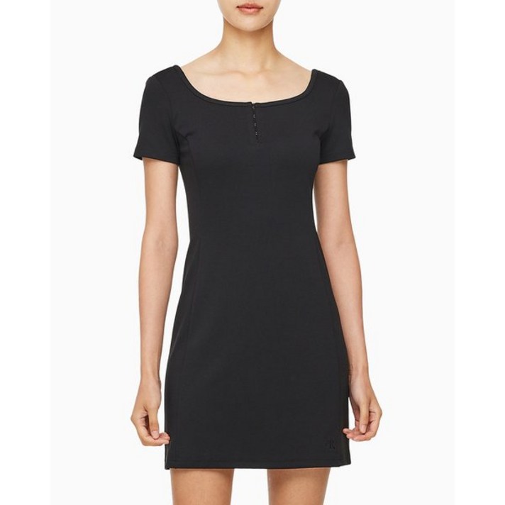 Calvin Klein Jeans 여성 센슈얼 밀라노 드레스J223961 698581