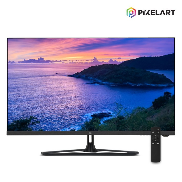 픽셀아트 PAU3211F 일반 81cm IPS 4K UHD HDR 60Hz 고해상도 모니터리모컨, PAU3211F