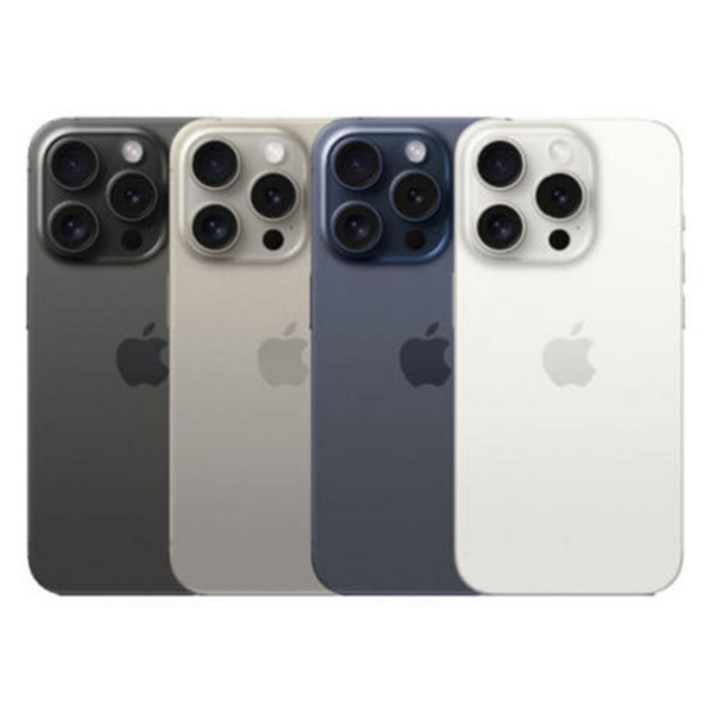 애플 아이폰 15 프로 256GB A3102 공기계 중고폰 리퍼폰, 블루 티타늄, 256GB