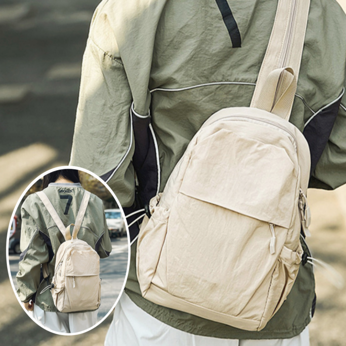 라앤모 여행용 슬링백 2way 멀티 백팩