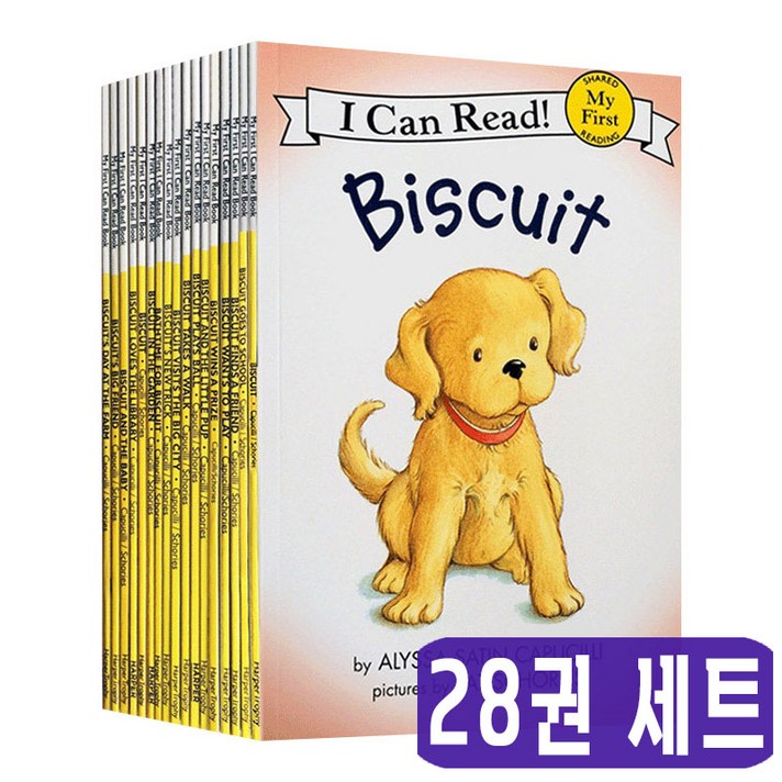 영스텝북 국내 아이캔리드 비스킷 28권세트 영어원서 I Can Read Biscuit 음원제공