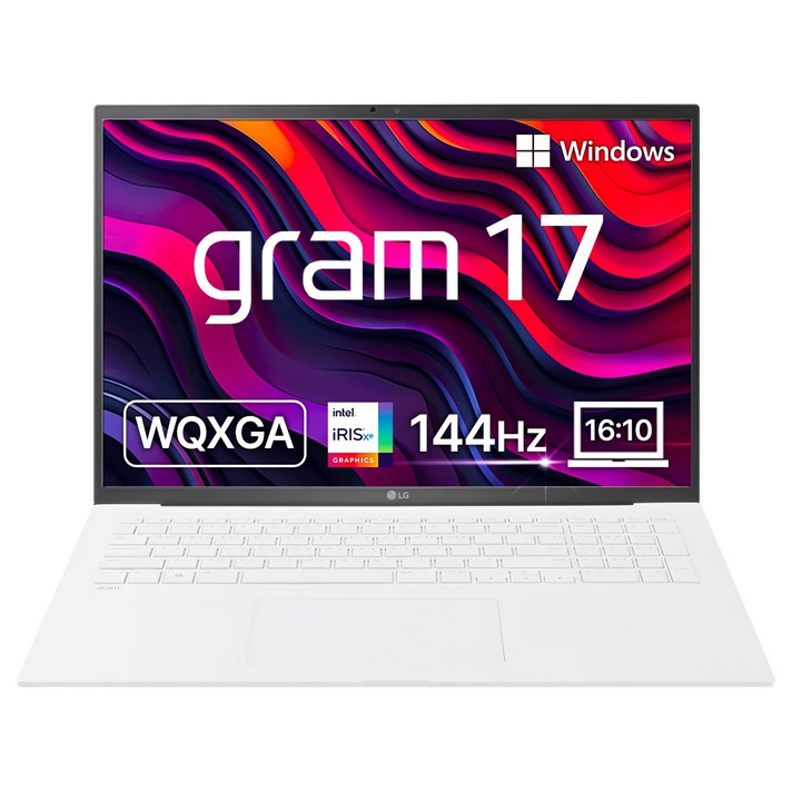 LG전자 2024 그램 17 코어i5 인텔 13세대, 스노우 화이트, 256GB, 16GB, WIN11 Home, 17Z90RGA5VK