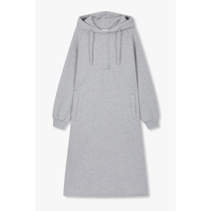 100정품 톰보이 원피스 편안한 여행 스튜디오톰보이 기모 후디 멜란지 그레이