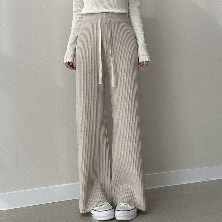 파츠 여성 트레이닝 니트 일자바지