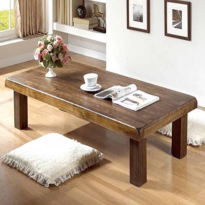 소나무원목으로 만든 원목좌탁 거실테이블 소파테이블 5종