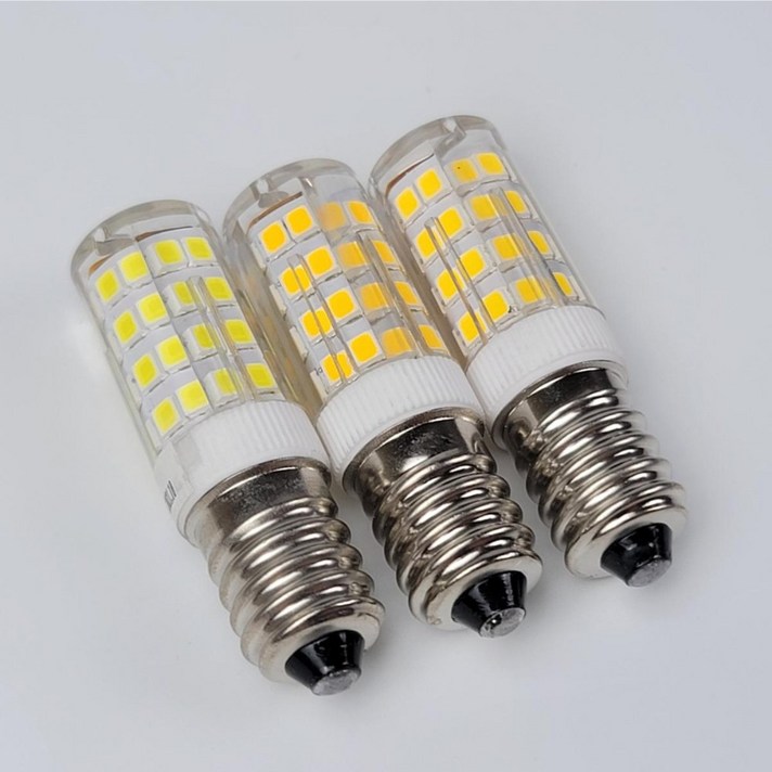 LED E14 E17 E26 전구 램프 5W 7W 8W 콘램프 주광색 주백색, 1개