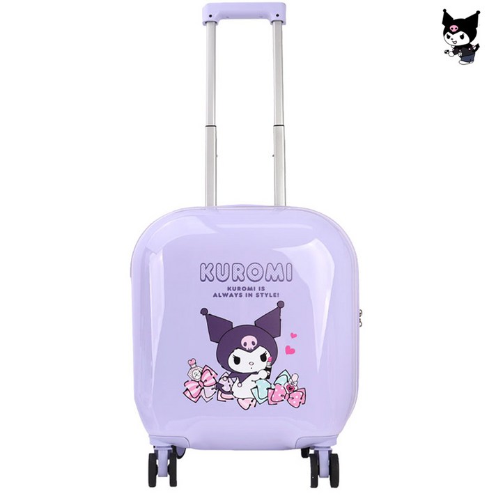 캐리어 정품산리오 18인치 여행용 캐리어 방수가능방수커버제공 360도 회전바퀴 여행가방