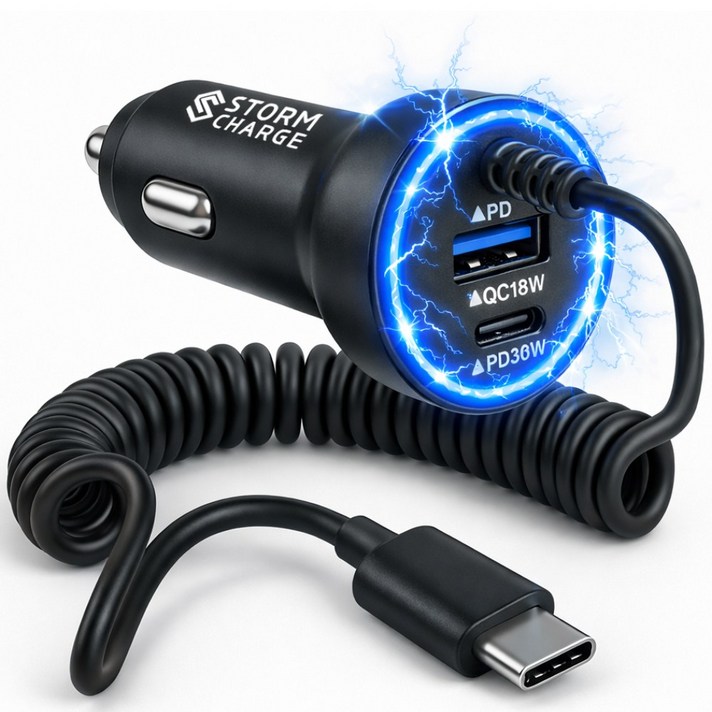 스톰차지 차량용 초고속 시거잭 충전기