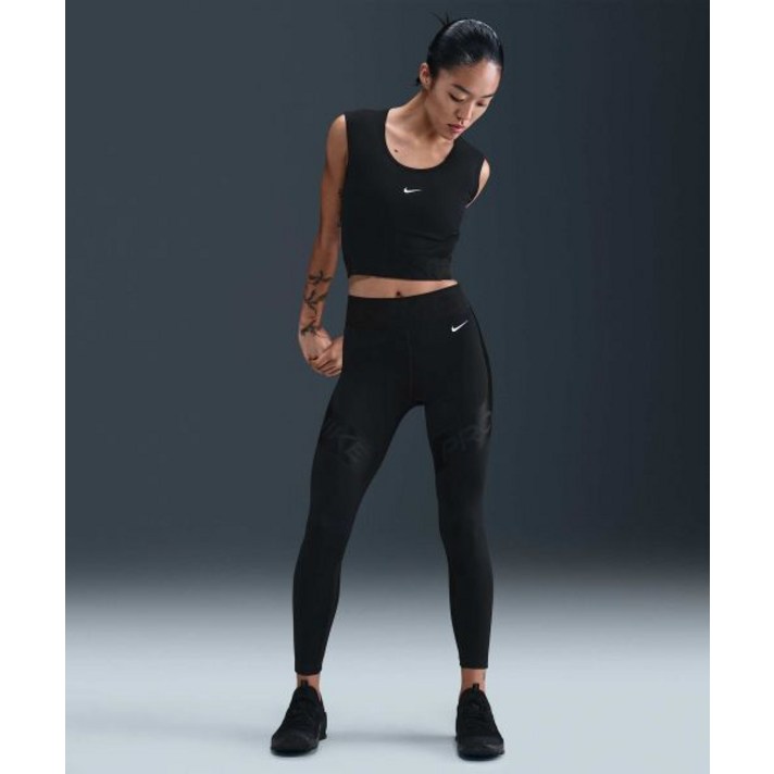 나이키 nike 프로 스컬프트 하이웨이스트 78 레깅스 W  블랙앤트러사이트화이트 HV2351010