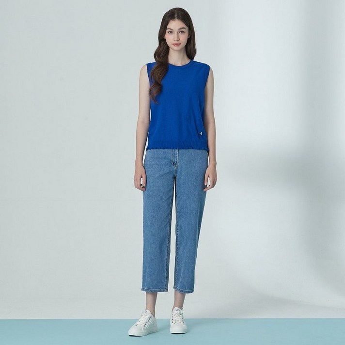 기비 GIVY G 플라워 데님 팬츠 GY25M4FRND135DH1044386