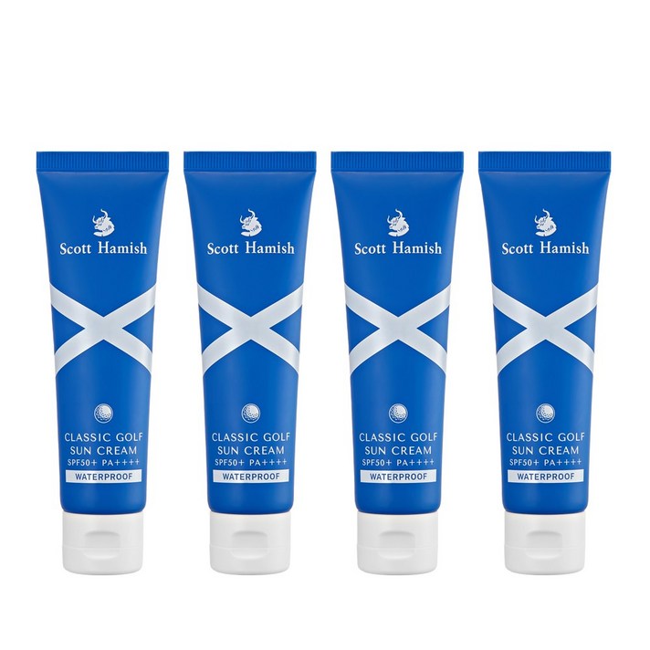 스콧해미쉬 클래식 골프 선크림 SPF50PA 40ml, 4개, 4개, 40ml 스콧해미쉬 클래식 골프 선크림 SPF50PA 40ml, 4개, 4개, 40ml