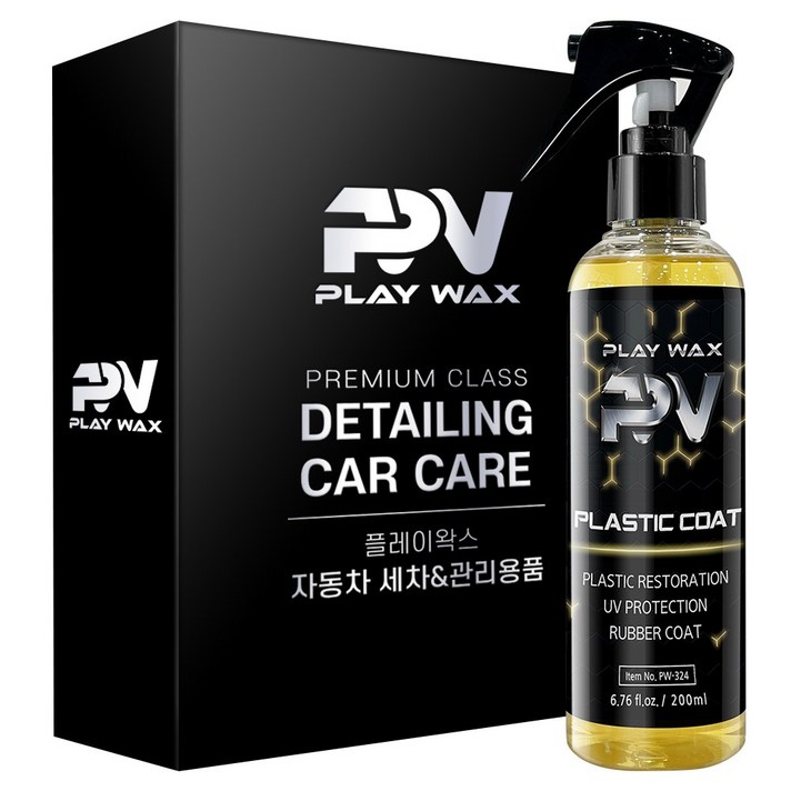 플레이왁스 플라스틱코트 200ml 플라스틱복원제 가니쉬 코팅제 트림 광택 코팅, 200ml, 1개 플레이왁스 플라스틱코트 200ml 플라스틱복원제 가니쉬 코팅제 트림 광택 코팅, 200ml, 1개