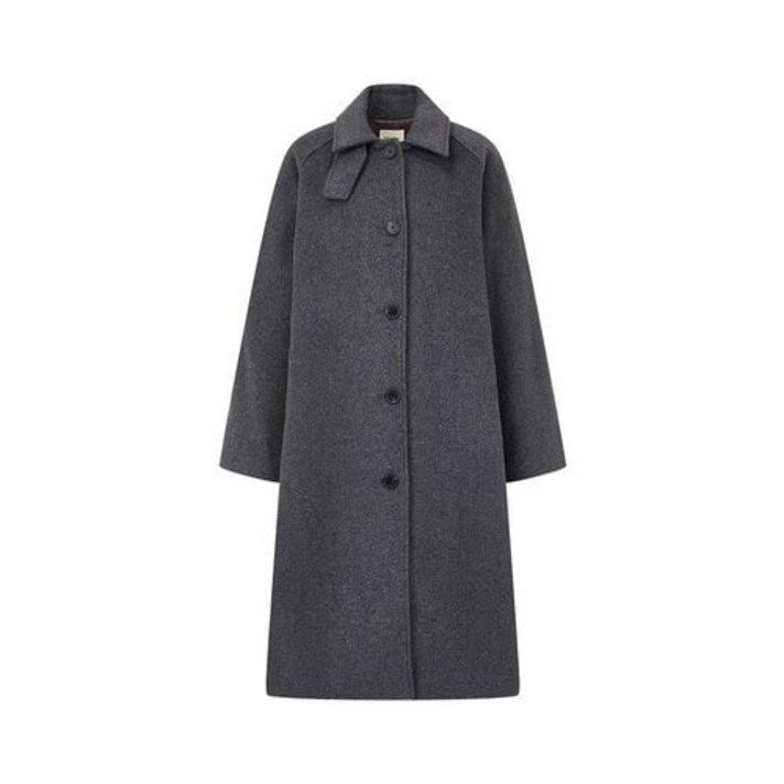 정품 매장 STUDIO TOMBOY A라인 라글란 코트 클래식한 디자인 여성용 겨울 아우터 스타일리시한 A라인 라글란 코트