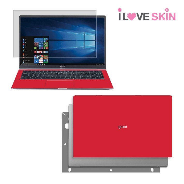 알럽스킨 LG 그램 14인치 2019 스타일가드 액정보호필름 14Z990 14ZD990, 핫핑크