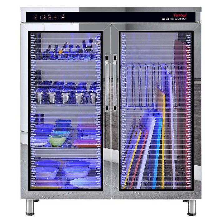 소도기 칼 도마 살균기 행주 수저 UV 자외선 살균 소독기 식기 건조기 업소, LS52M2중살균열풍건조