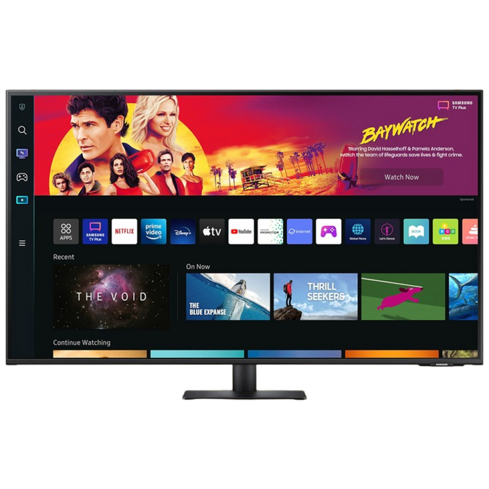 삼성전자 스마트모니터 M7 S43DM700 블랙 107.9cm 4K UHD, 107.9cm, S43DM700
