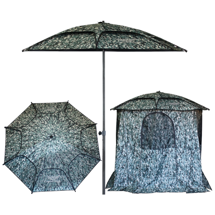 이편한낚시 프리미엄 52인치 블랙암막코팅 2층 파라솔 낚시 파라솔