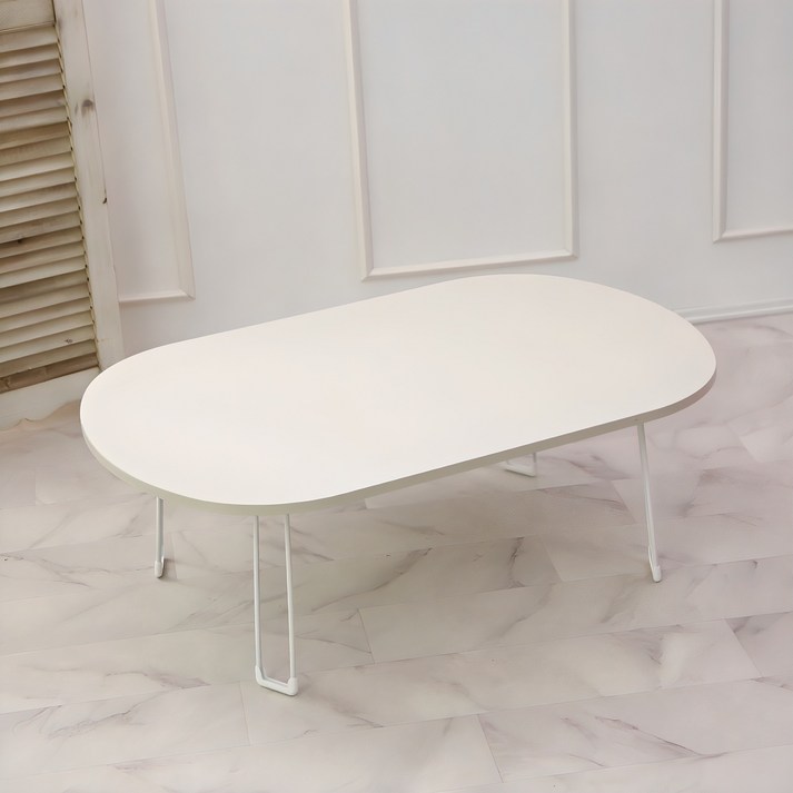 레몬트리 국내제조 E0등급 LPM 오브제 타원형 특대형 900 접이식테이블