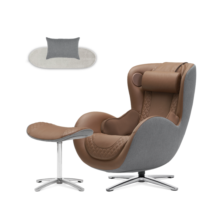 누하스 뉴클래식 안마의자 + 고급 러그 + 보조쿠션 방문설치