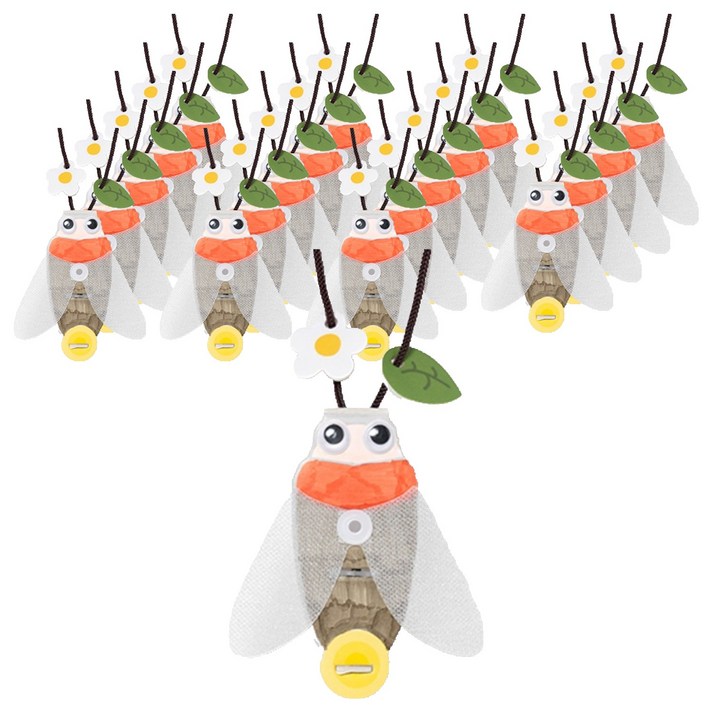 민화샵 LED 반딧불이 만들기 세트 UDPOM0300, 혼합색상, 20세트