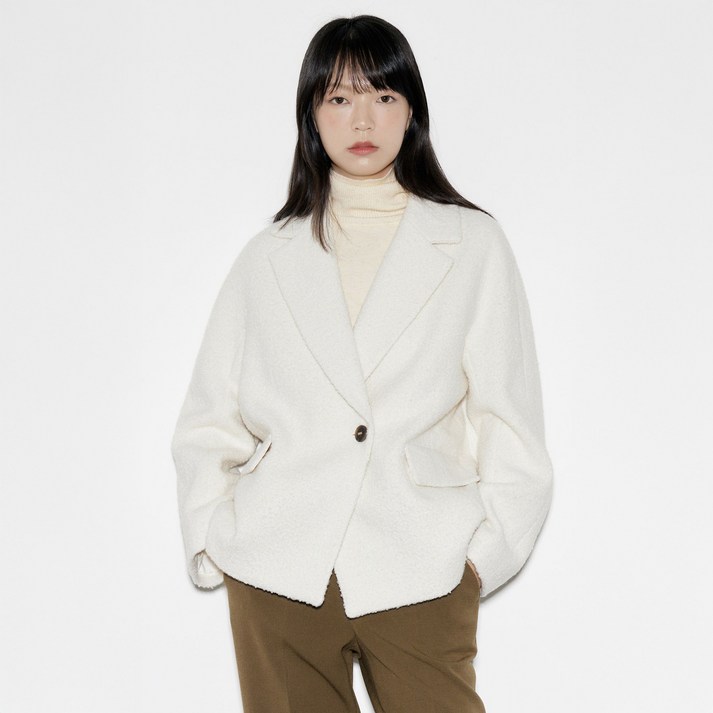 케이엘바이린 여성용 시오르 울 포멀 자켓