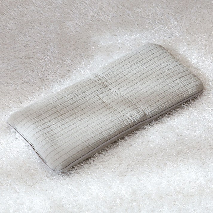 화모 3중직 통째로 빨아쓰는 신생아 일체형 숯 좁쌀베개