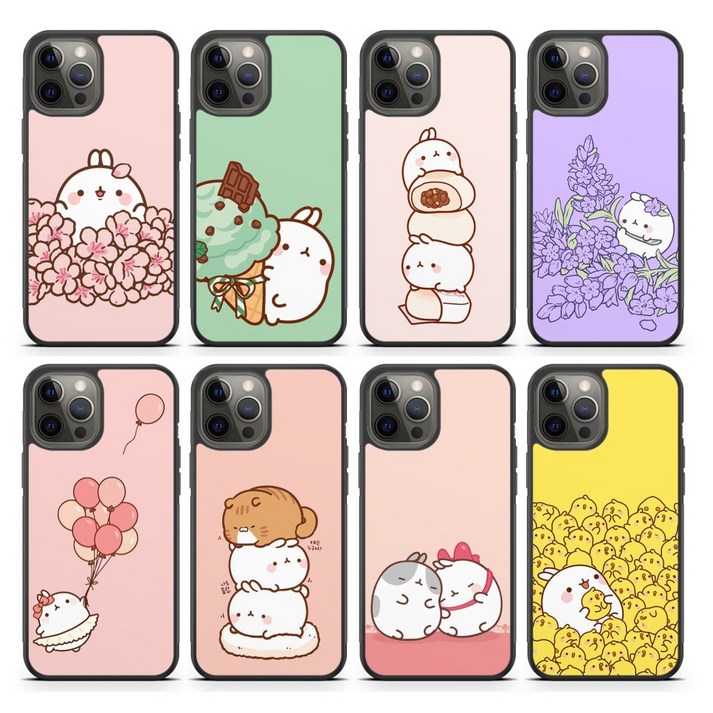 아이폰11프로 몰랑이 범퍼 케이스 귀여운 초등학생 선물 캐릭터