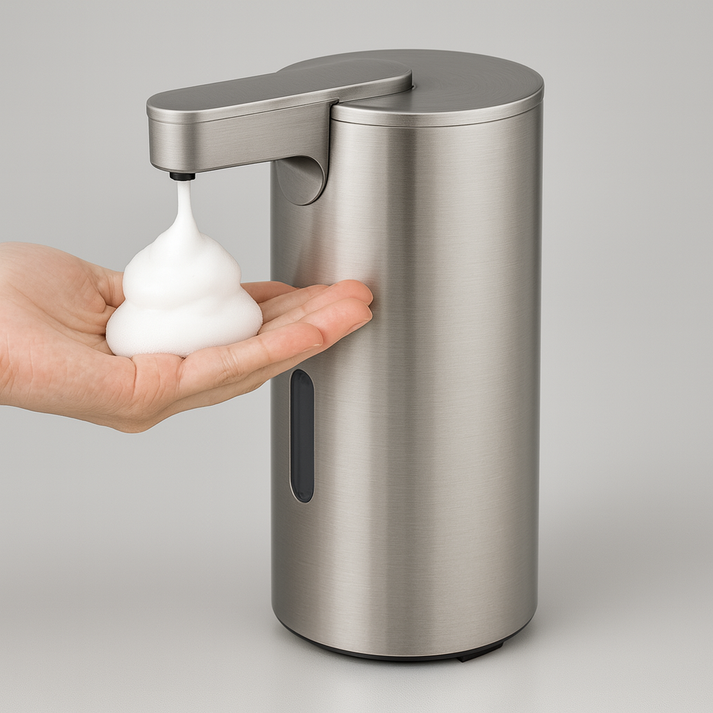 라이프썸 스텐 자동 손세정기 거품형 LFSHA66 실버