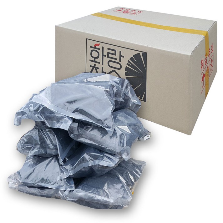 화랑참숯 개별 소분포장 국내산 흑탄 참숯, 흑탄(개별포장), 2kg