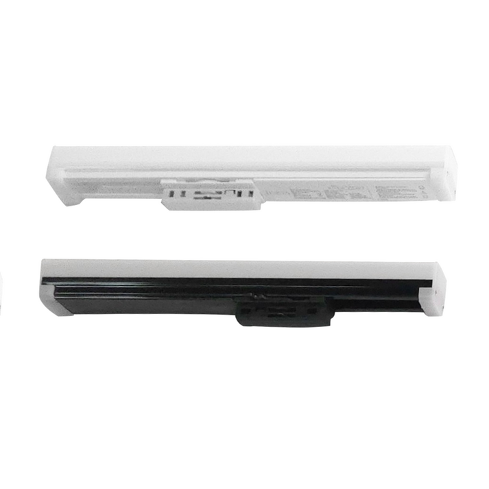 T7 300mm 레일기구 레일용 레일조명 일자등, 블랙/주광색, 20개