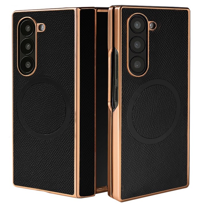 리네시 갤럭시 호환 Z 폴드 힌지보호 자력 맥세이프 커버 케이스