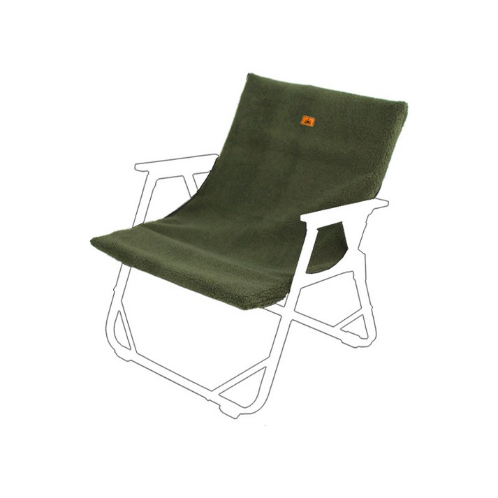 KOOLMAN(쿨맨) 이지폴딩 로우체어 전용 플리스 워머 커버 (수납파우치포함)