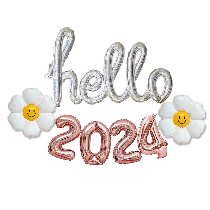 연말파티 헬로 2023 풍선 세트 3종 별 새해 신년 파티용품 연말파티 헬로 2023 풍선 세트 3종 별 새해 신년 파티용품