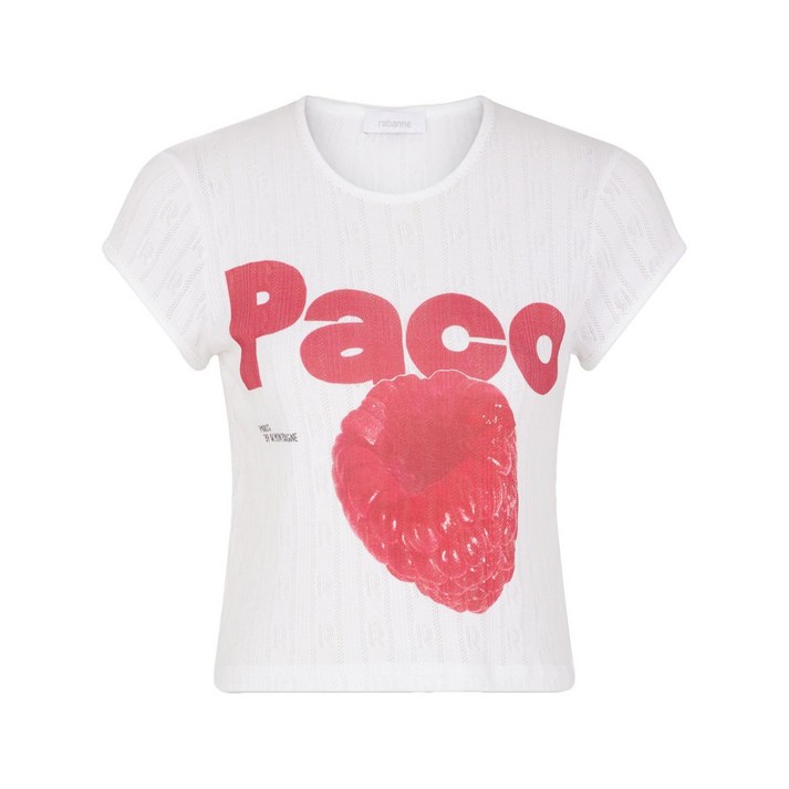 라반 프린트 티셔츠