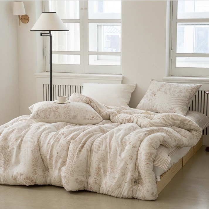 부드러운 사계절 알러지케어 모달 차렵 이불 프리미엄 SS