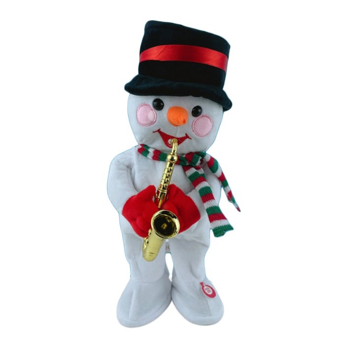 댄싱루돌프 크리스마스 파티 용품 댄싱 인형 춤추는 크리스마스 인형 소품 장식, 눈사람