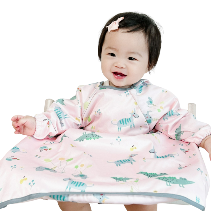 벨베이비 식탁일체형 방수 턱받이 긴팔 완전커버 오리지날