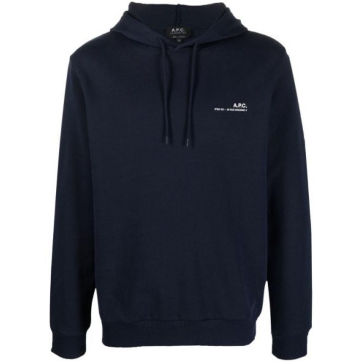 [아페쎄] 후드 티셔츠 COFBQ H27672 IAK Navy