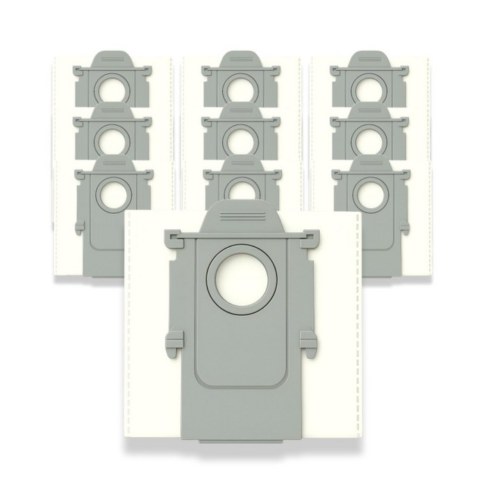 마쥬앙 로보락 전기종 더스트백 호환 먼지봉투, 10개, Q5 / Q7 / Q8 Max+Pro Plus 전용