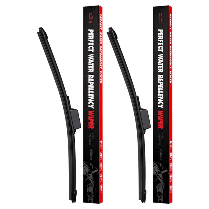 블랙팟 퍼펙트 초발수 와이퍼 2종 세트