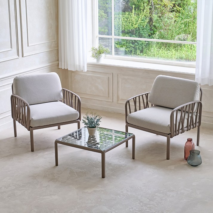 웰퍼니쳐 니스 모듈 소파 2p 테이블 세트 방문설치