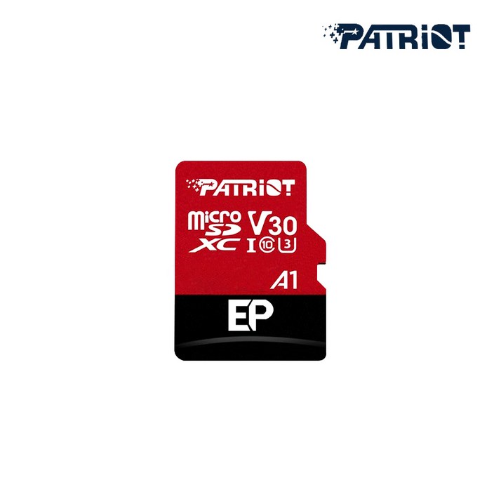PATRIOT EP Series MicroSDXC V30 A1 메모리카드, 1개, 256GB