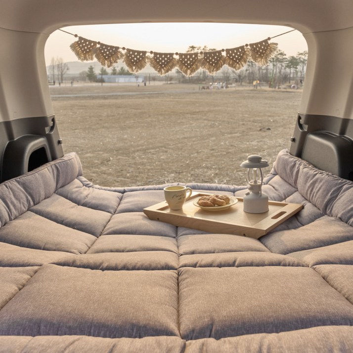 탄탄하게 받쳐주는 글램피크 17차 완판 토퍼 매트리스 캠핑, 차박, 거실, 손님용 4in1, 차박매트, 차박매트리스, 캠핑매트, 캠핑매트리스, 매트리스 토퍼