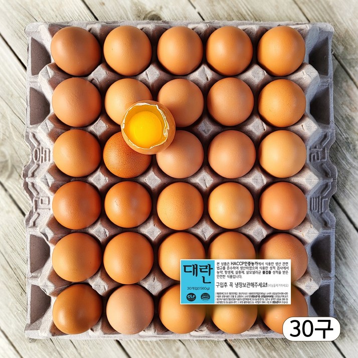 농장직송 항생제 없는 신선한 계란 대란