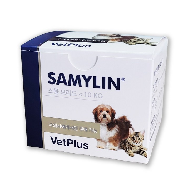 벳플러스 새밀린 30포 SAMYLIN 개고양이 간영양제